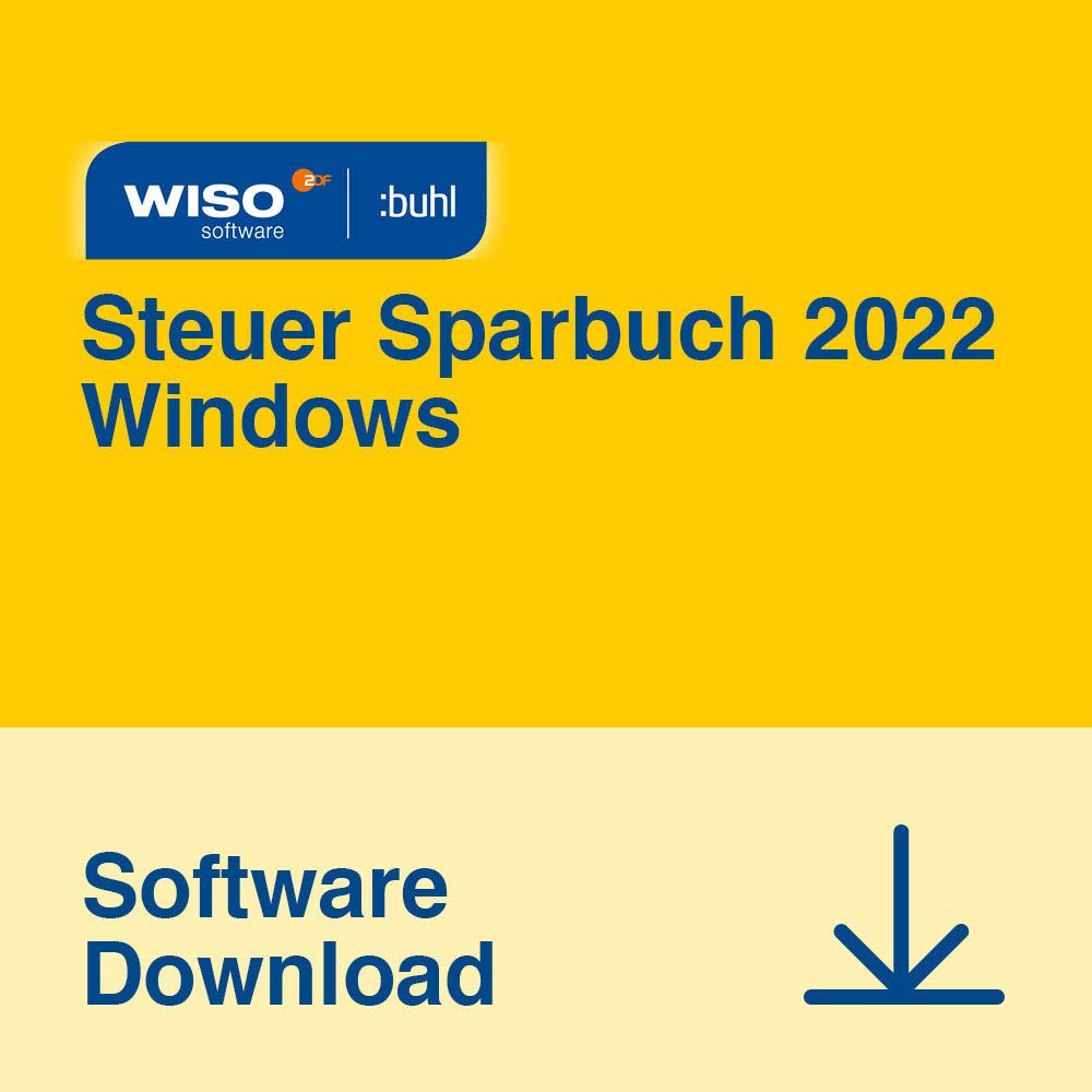 WISO Steuer Sparbuch 2022 (für Das Steuerjahr 2021) Software ...