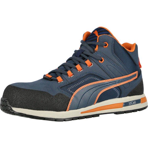PUMA Herren S3 Sicherheitsschuhe CROSSTWIST MID URBAN PROTECT blau GroBe 45 buroplus