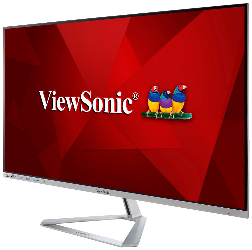 ViewSonic VX3276 4K MHD Monitor 80 0 cm 31 5 Zoll silber