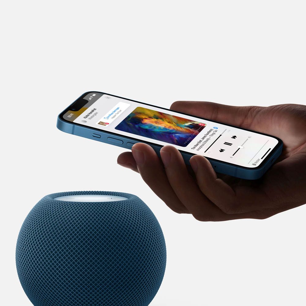 Apple HomePod Mini Smart Speaker blau ++ büroplus