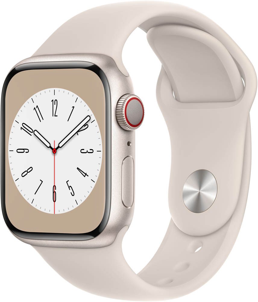 Apple Watch Series 8 41 mm GPS Cellular polarstern buroplus