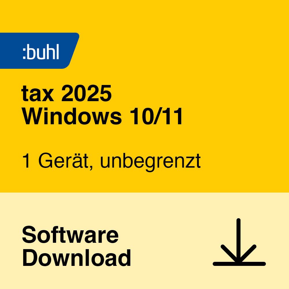 WISO tax 2025 (für das Steuerjahr 2024) Software Vollversion (Download