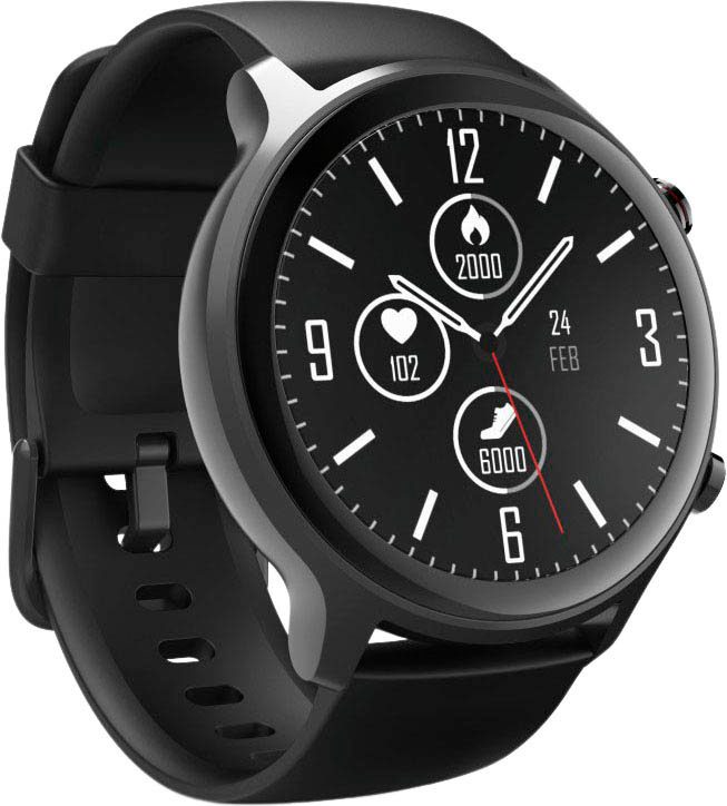 Black android smart watch 2025